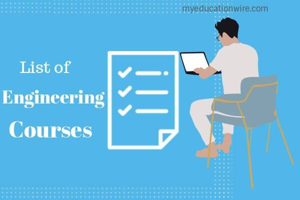 Top Engineering courses in India