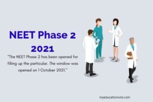 NEET Phase 2 application form