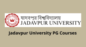 jadavpur university PG programmes