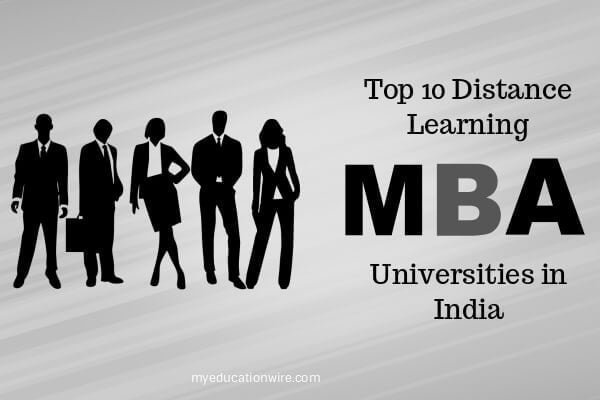 distance learning MBA colleges of India