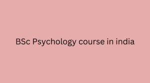 BSc Psychology Course in India