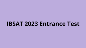 IBSAT management exam by icfai