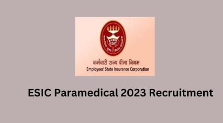 ESIC 2023 Paramedical Recruitment