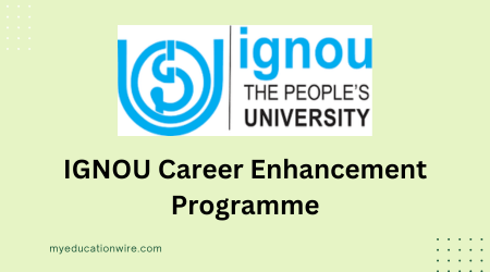 IGNOU career enhancement course