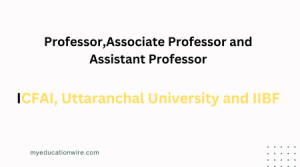 jobs for professor,associate professor and assitant professor