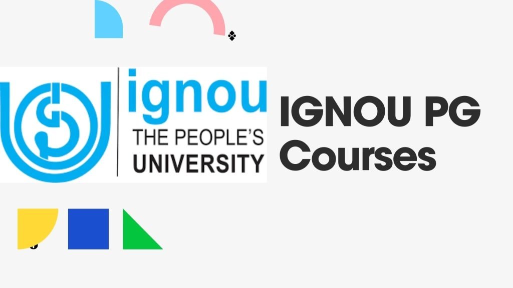 ignou pg programme