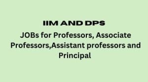 Jobs for professor, Associate Professors and Assistant Professors-