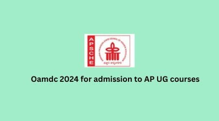 oamdc 2024 for admission to AP UG courses