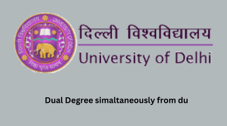 Dual Degree simaltaneously from DU