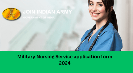 Military Nursing Service application form 2024