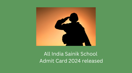 All India Sainik School Admit Card 2024 released