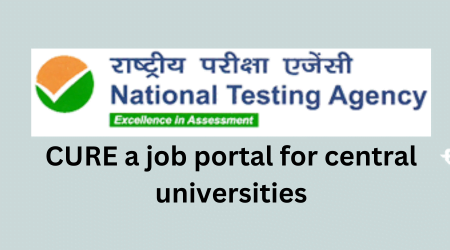 CURE a job portal for central universities