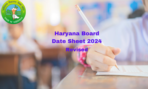 Haryana Board Date Sheet 2024