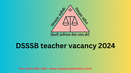 dsssb teacher vacancy 2024