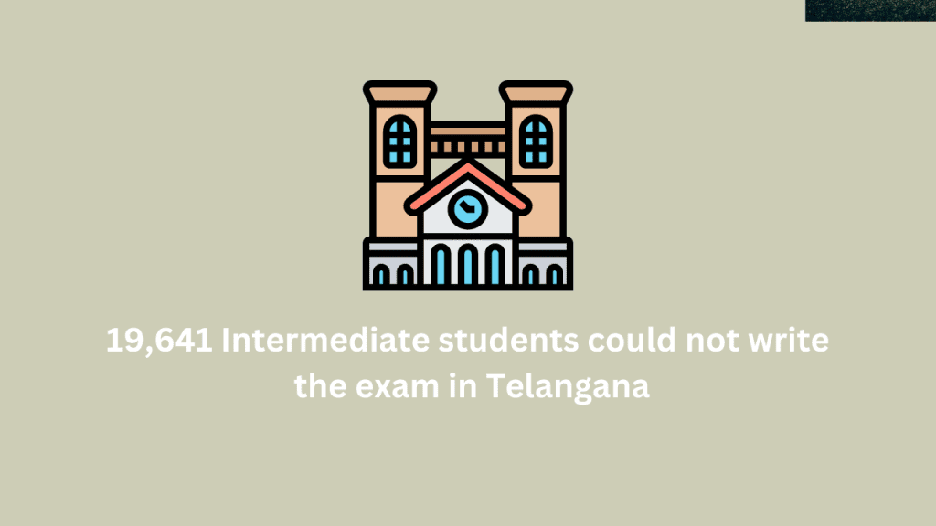 19,641 Intermediate students could not write the exam in Telangana