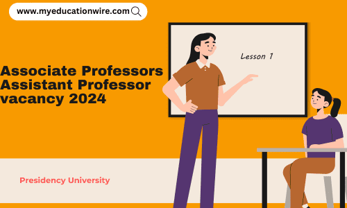 Associate Professors Assistant Professor vacancy 2024