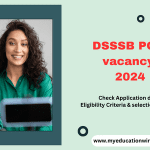 dsssb pgt vacancy 2024