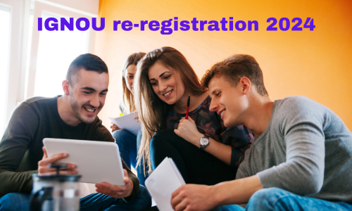 IGNOU re-registration 2024