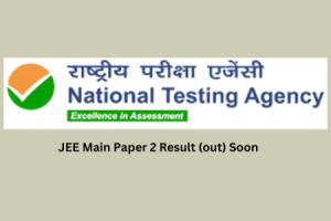 JEE Main Paper 2 result(out) soon