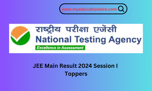 JEE Main Result 2024 Session I Toppers