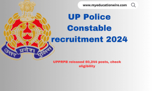 UP Police Constable recruitment 2024