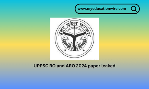 UPPSC RO and ARO 2024 paper leaked