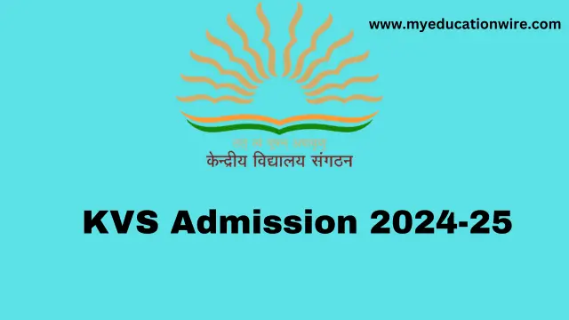 KVS Admission 2024