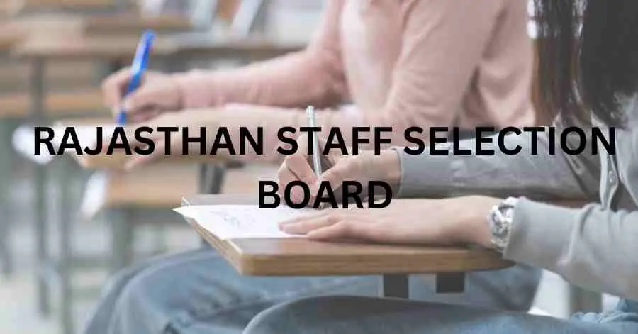 Rajasthan Staff Selection Board
