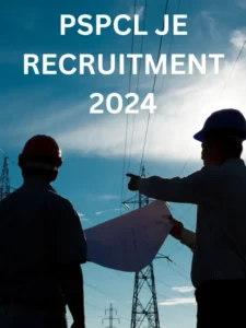 PSPCL JE RECRUITMENT 2024