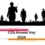 CDS Answer Key 2024 Out Check Answer key