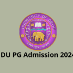 DU PG Admission 2024 starts next week