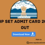 HP SET Admit Card 2024 Out (Direct link)