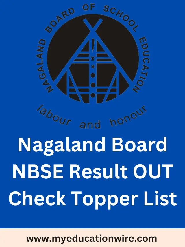 Nagaland Board NBSE 2024 Result Out