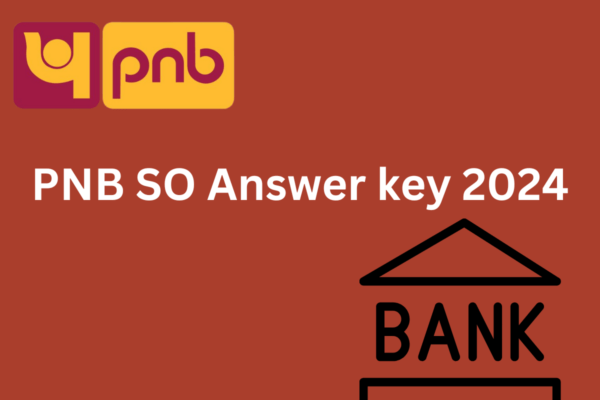 PNB SO Answer key 2024