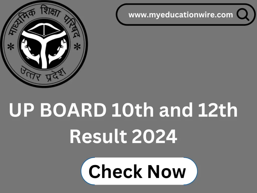 UP board 10th and 12th Result 2024