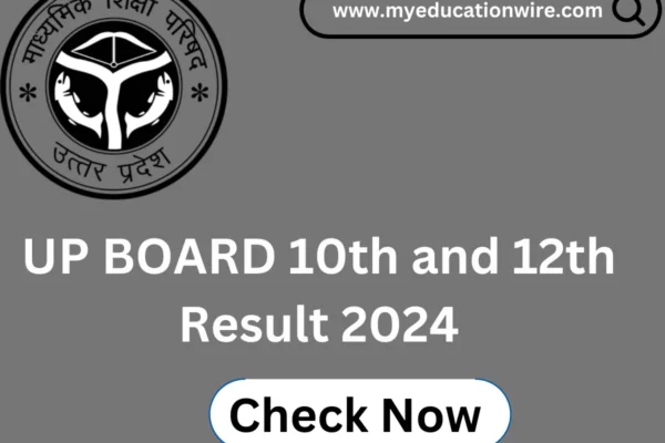 UP board 10th and 12th Result 2024