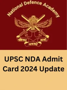 UPSC NDA Admit Card