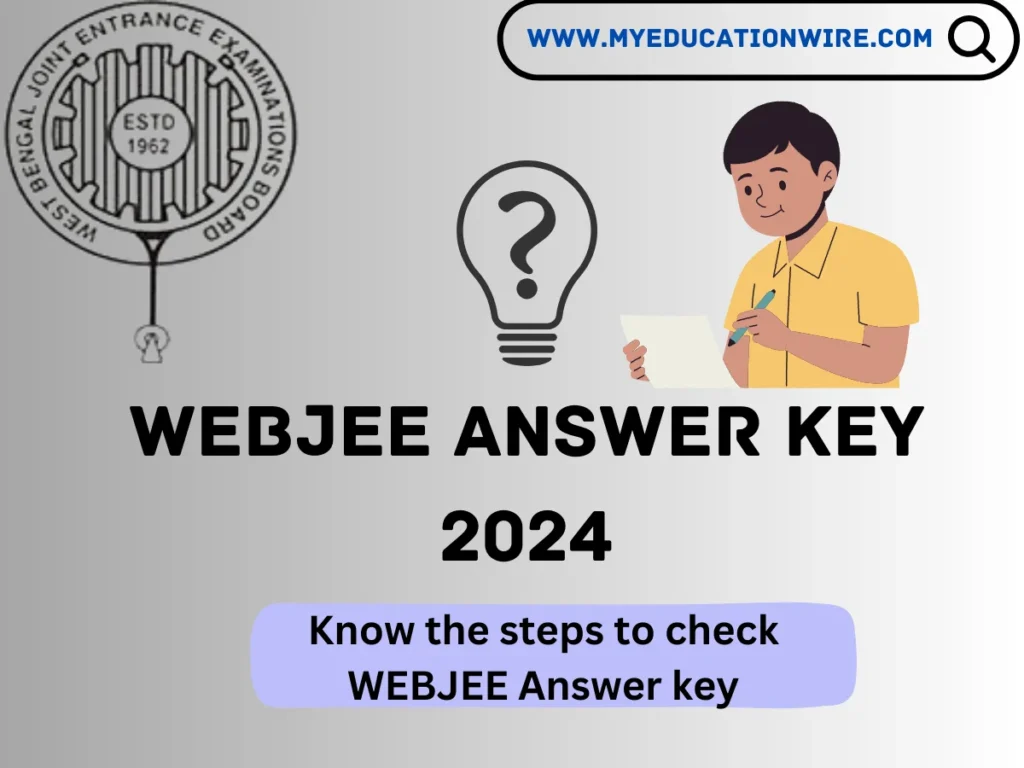 WEBJEE Answer key