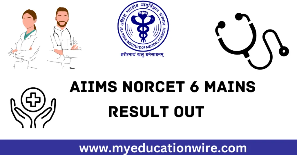 AIIMS Norcet 6 Mains