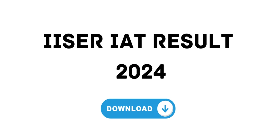 IISER IAT Result