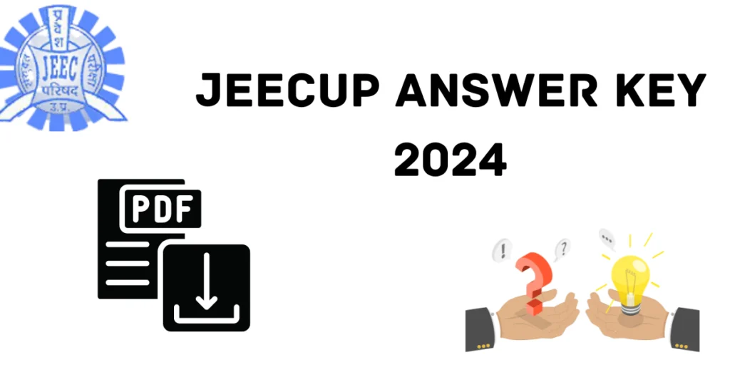 JEECUP Answer Key