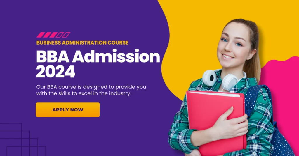BBA admission 2024