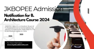 JKBOPEE Admission
