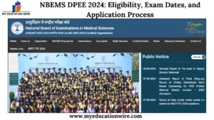 NBEMS DPEE 2024