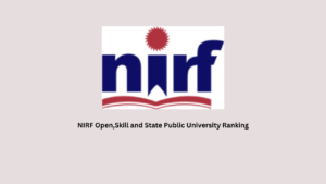 NIRF Open,Skill and State Public University Ranking