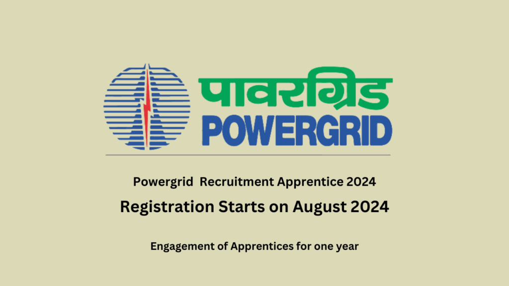 POWERGRID Recruitment APPRENTICESHIP 2024