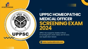 UPPSC Homeopathic Medical Officer