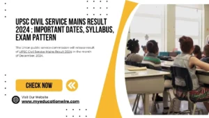 The Union public service commission will release result of UPSC Civil Service Mains Result 2024 in the month of December, 2024. ( credit goes to google )