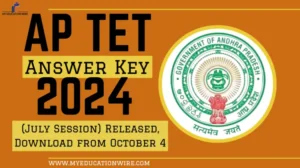 AP TET Answer Key 2024