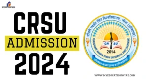 CRSU Admission 2024